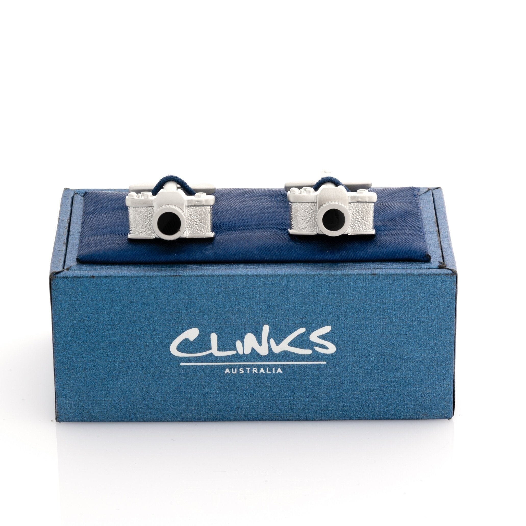 Say Cheese Silver Camera Cufflinks Novelty Cufflinks Clinks Australia 