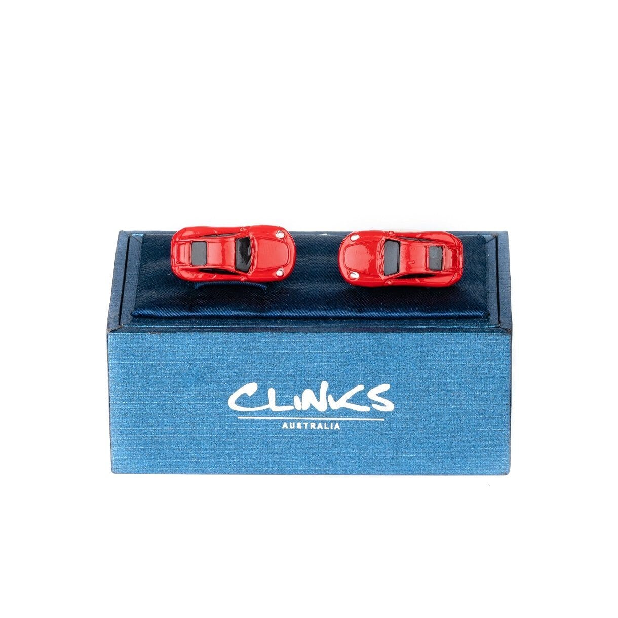 Red Porsche 911 Car Cufflinks Novelty Cufflinks Clinks Australia 