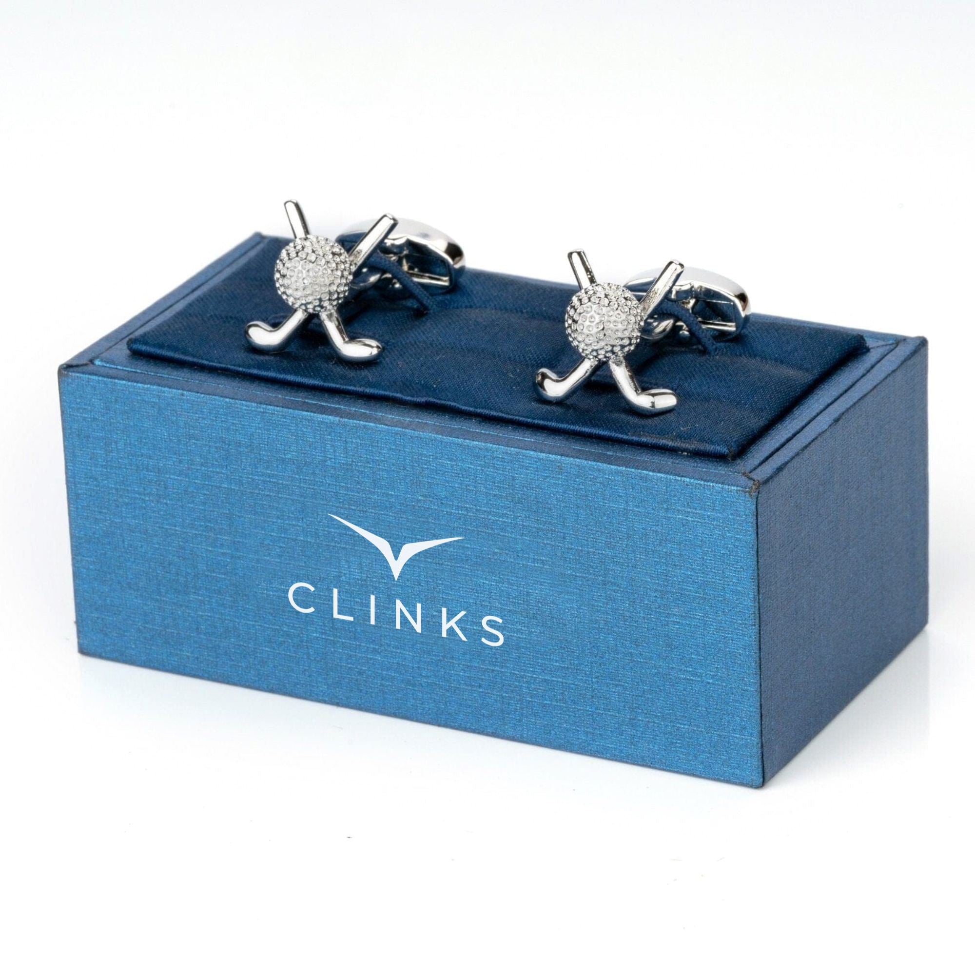Golf Club and Ball Cufflinks Novelty Cufflinks Clinks Australia 