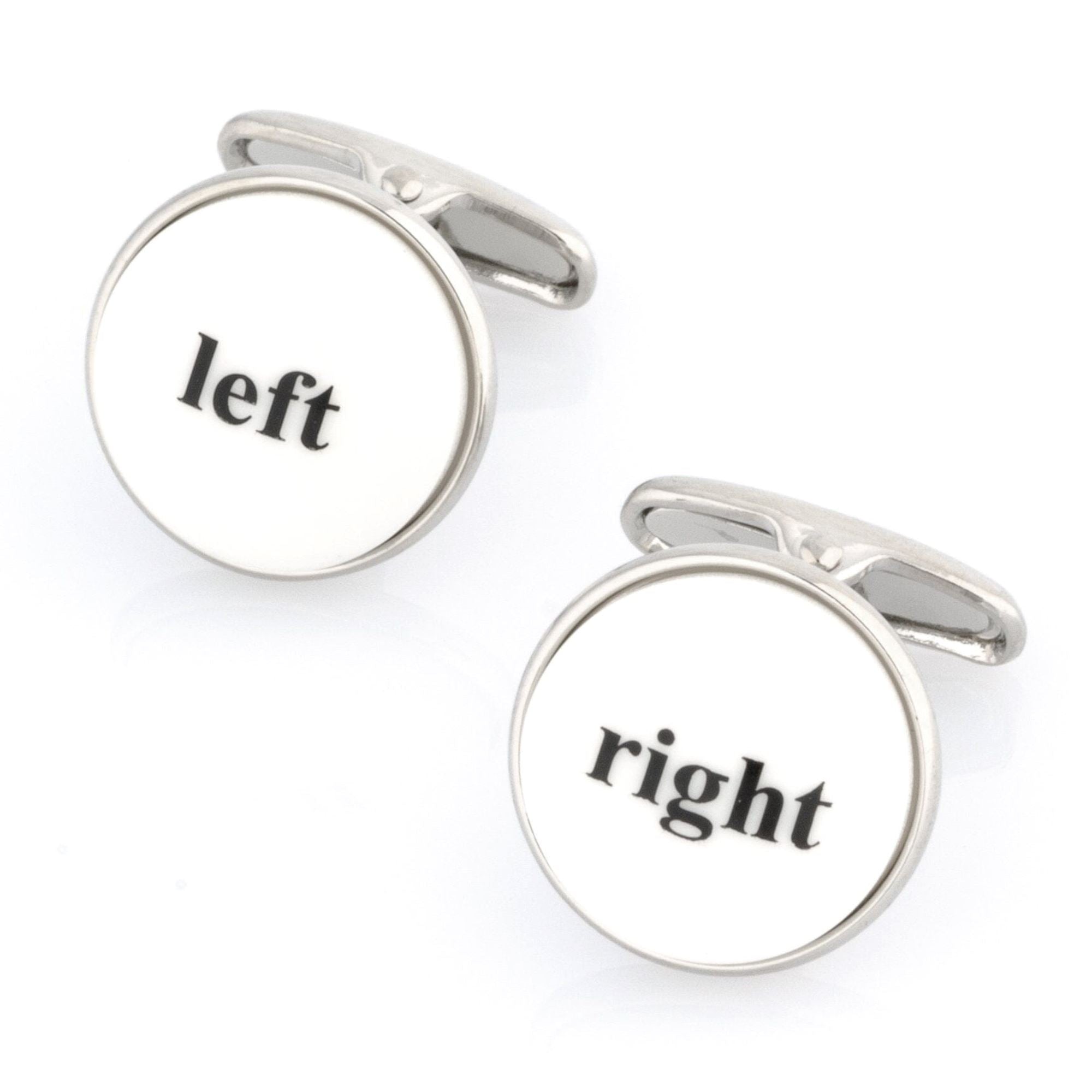 Left / Right Cufflinks Novelty Cufflinks Clinks Australia 