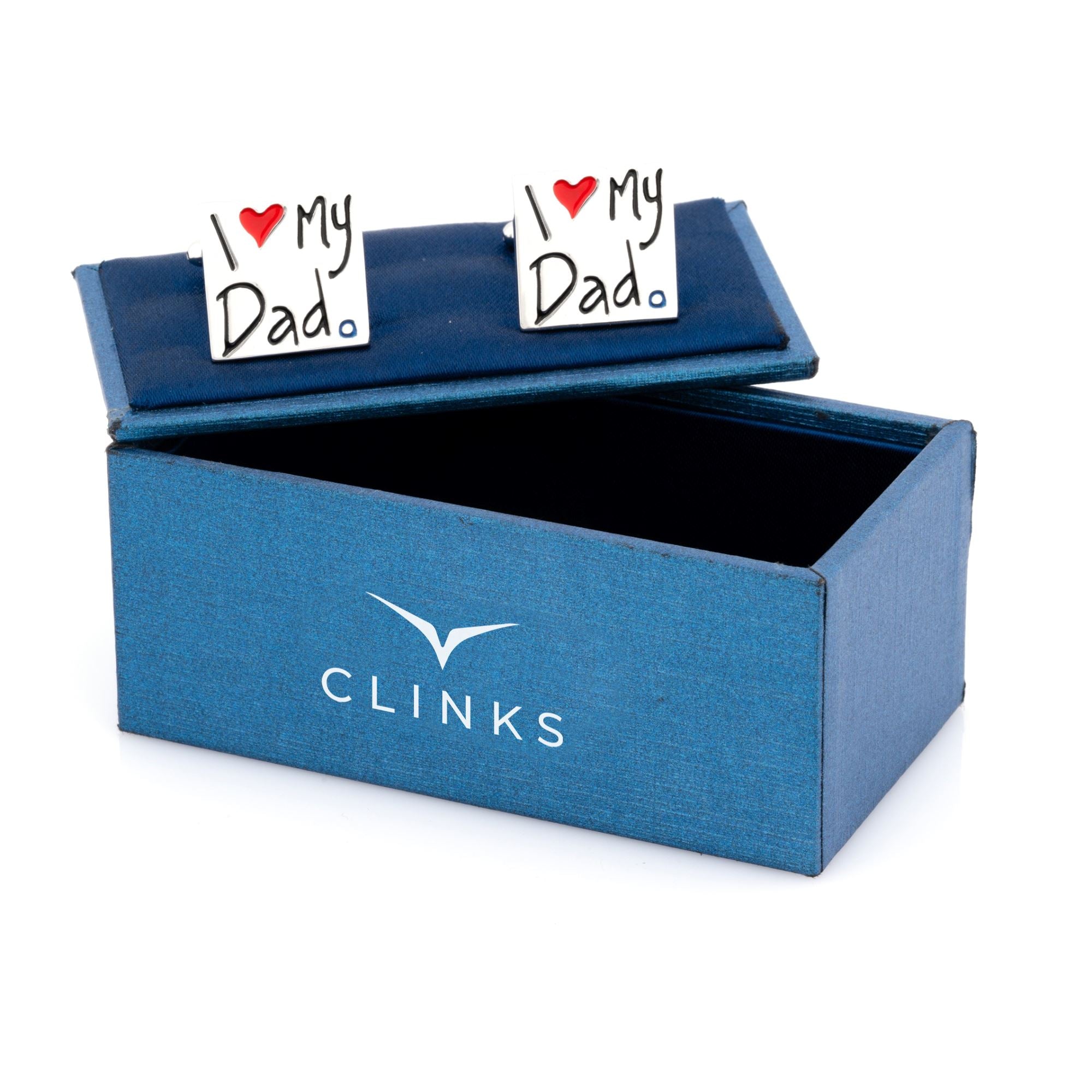I Love My Dad Cufflinks Novelty Cufflinks Clinks Australia 