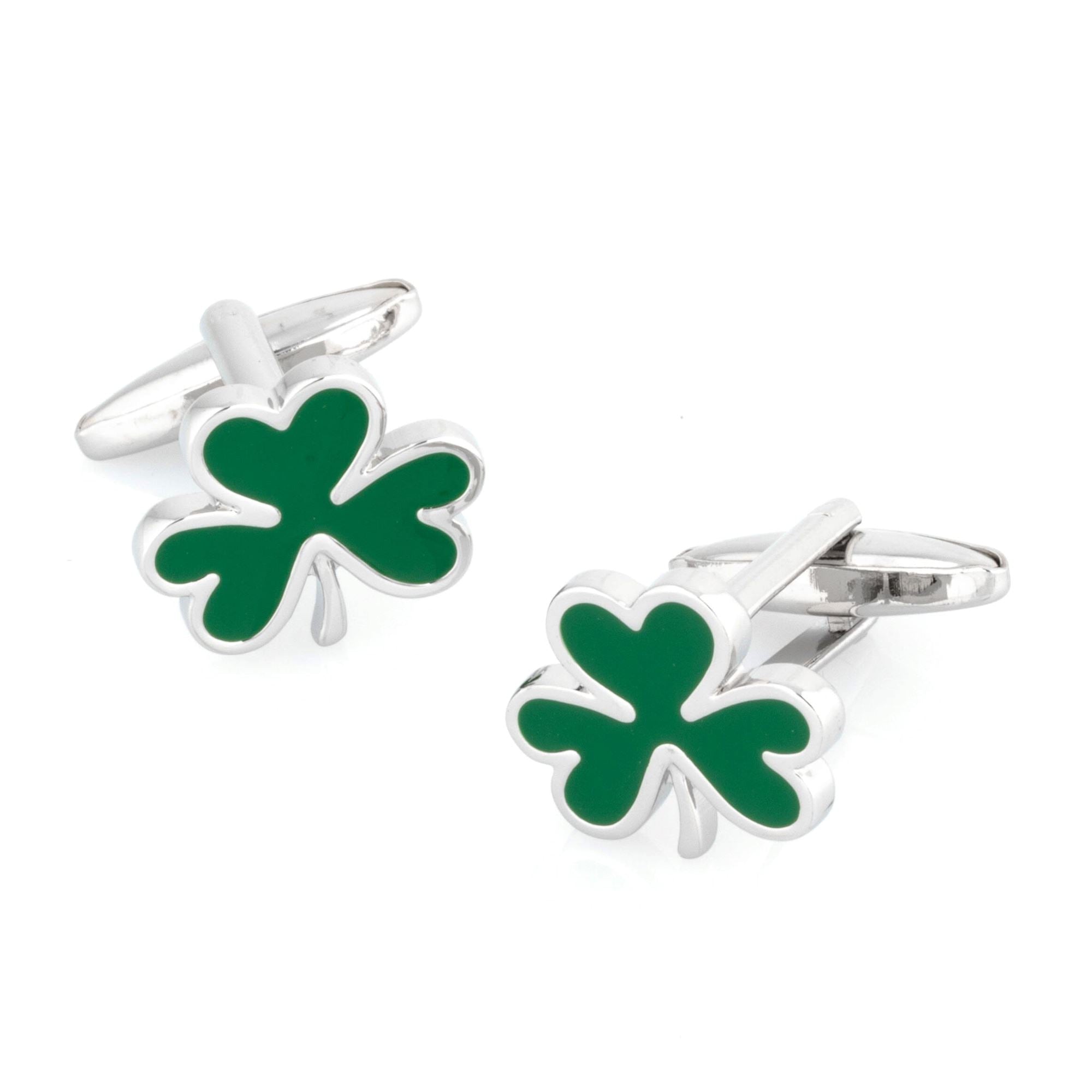 Irish Shamrock Cufflinks Novelty Cufflinks Clinks Australia Irish Shamrock Cufflinks 