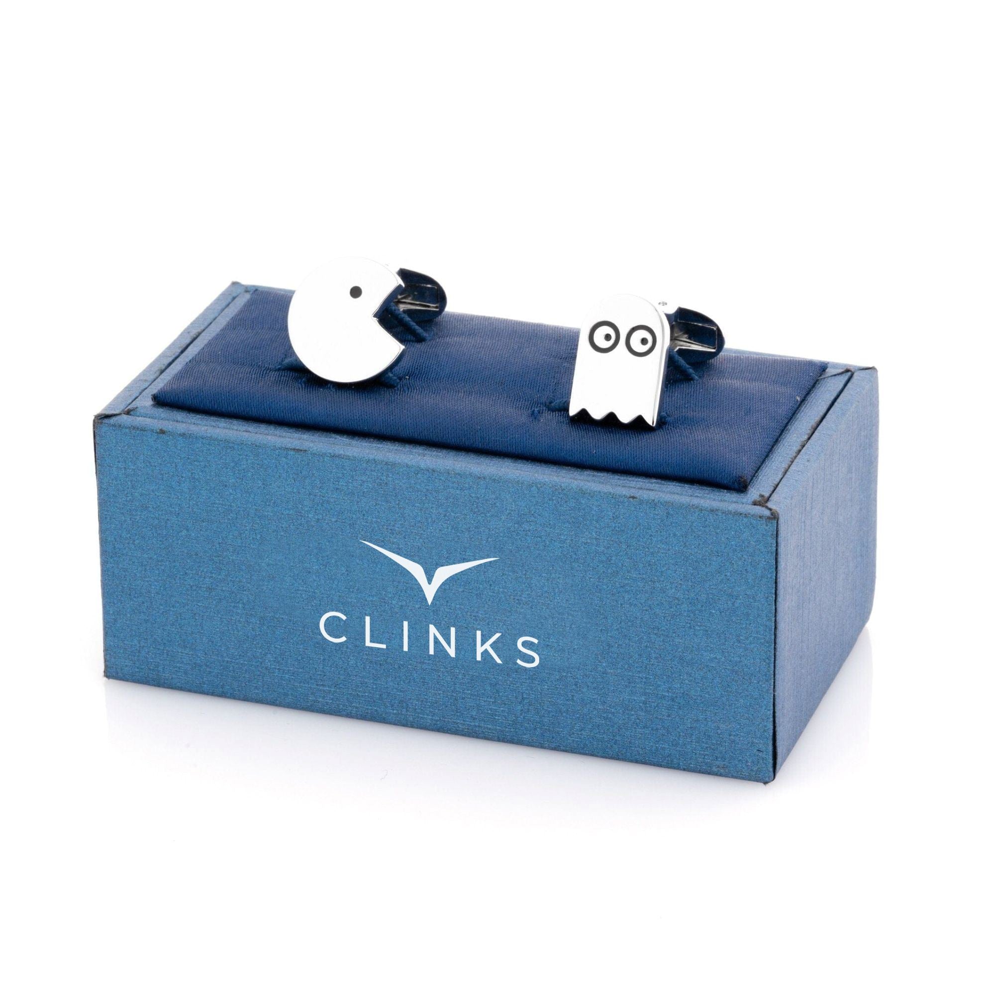 Game over Arcade Cufflinks Silver Novelty Cufflinks Clinks Australia 