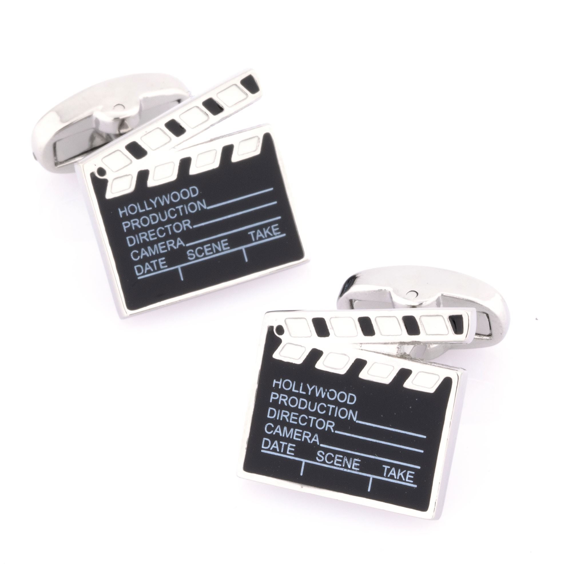 Hollywood Clapper Board Movie Cufflinks Novelty Cufflinks Clinks Australia Hollywood Clapper Board Movie Cufflinks 