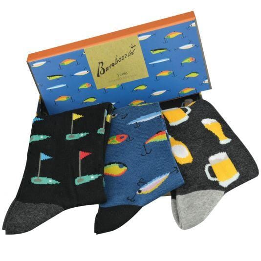 Blokes Life 3 pair Socks Gift Box Socks Clinks 