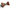 Dark Wood Grey Dot Fabric Adult Bow Tie