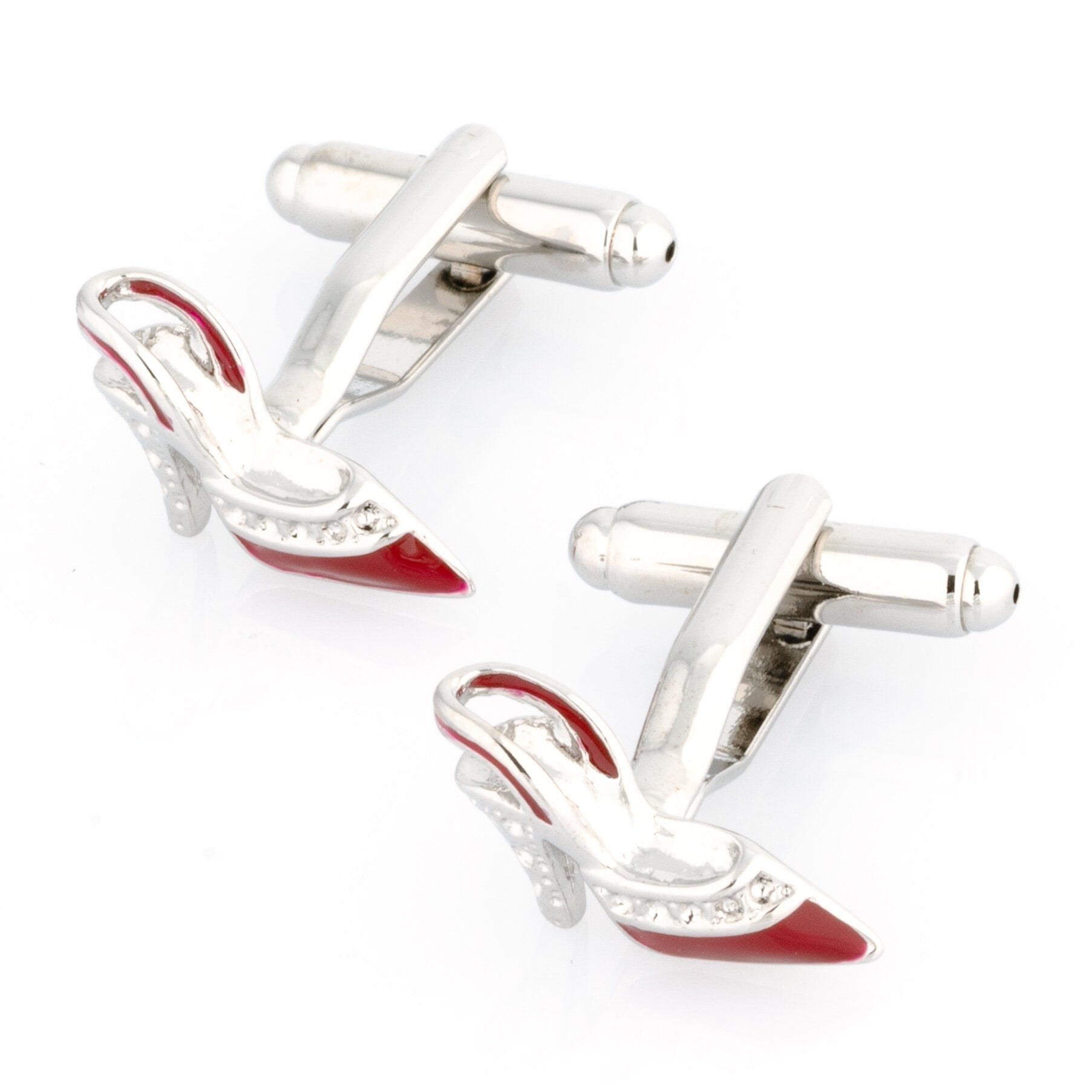 Stiletto High Heels Shoe Cufflinks Red Novelty Cufflinks Clinks Australia 