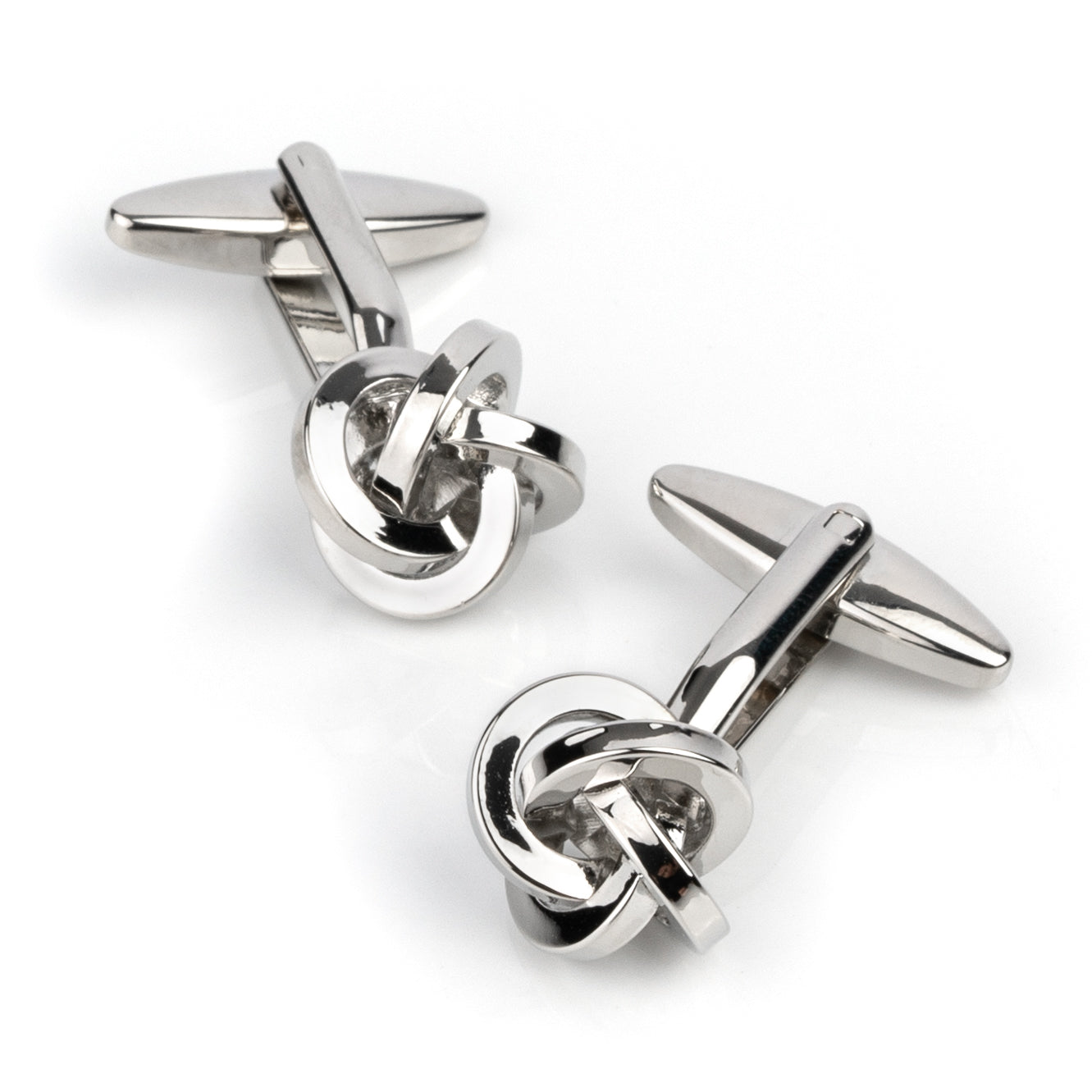 Silver Square Knot Cufflinks