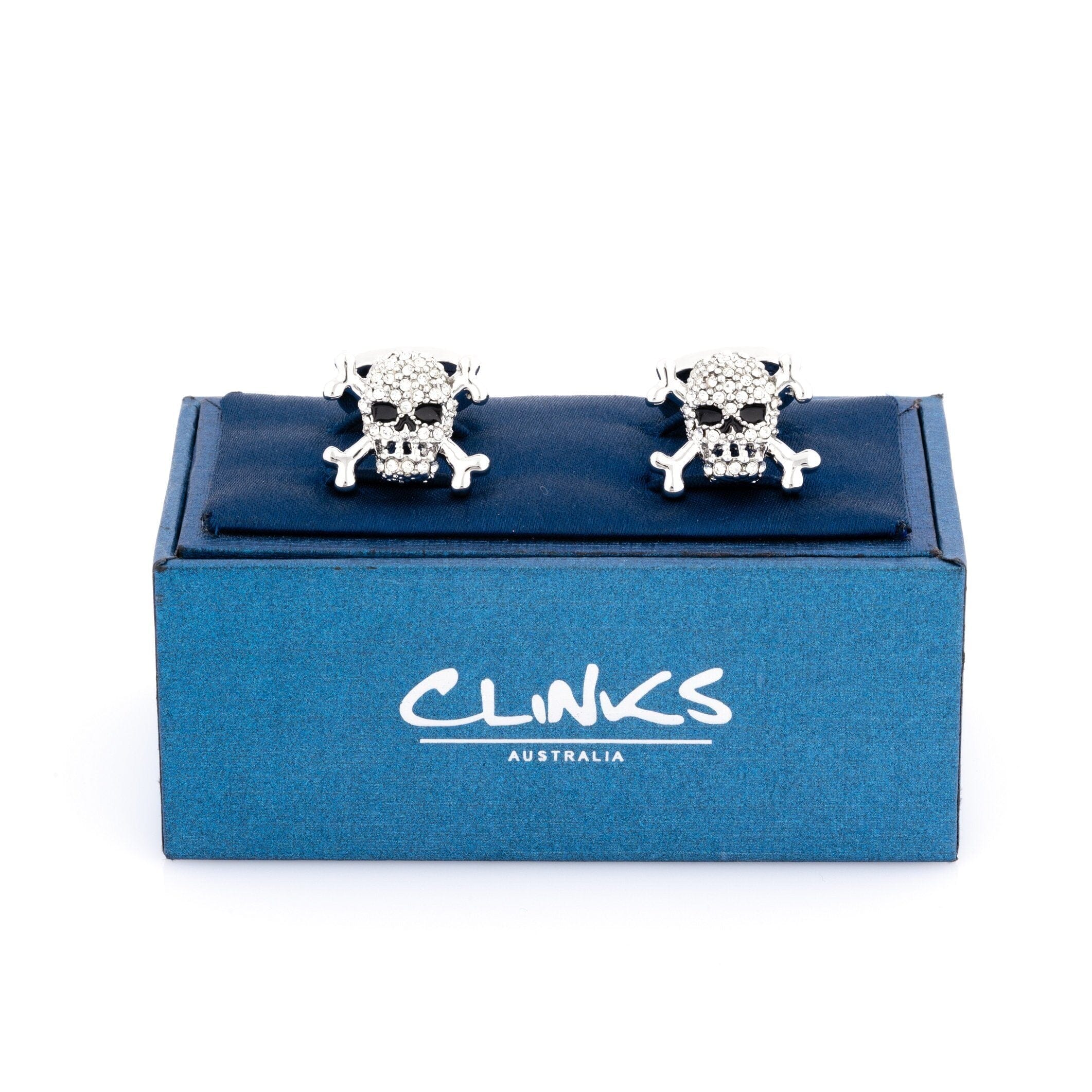 Crystal Skull Cufflinks Novelty Cufflinks Clinks Australia 