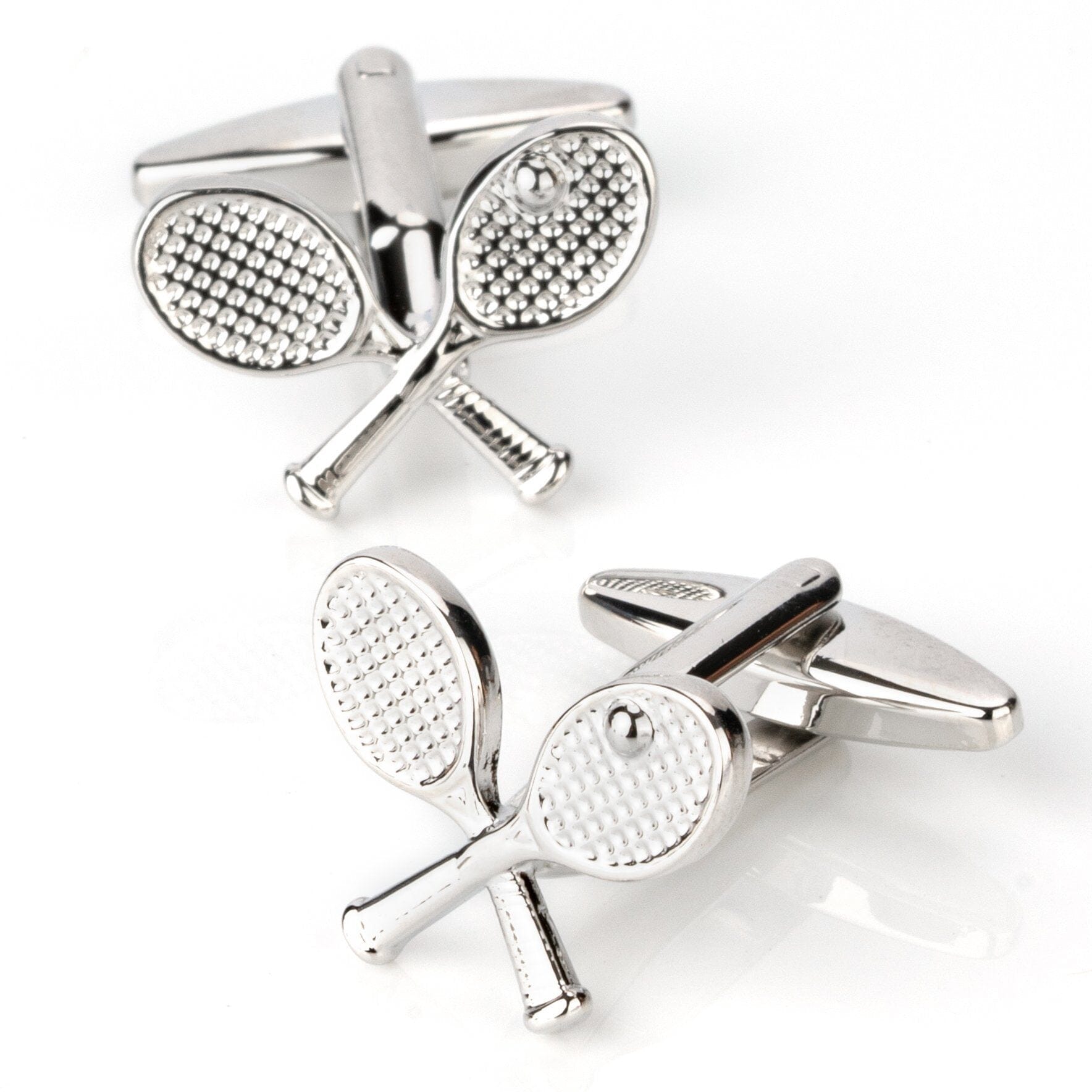 Crossed Tennis Racquet Cufflinks Novelty Cufflinks Clinks Australia 