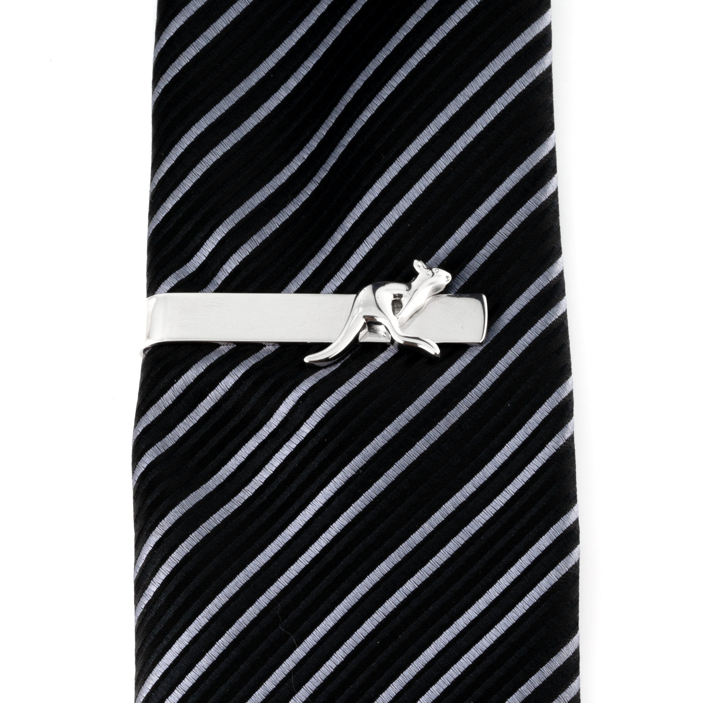 Australian Kangaroo Tie Bar Tie Clips Clinks 