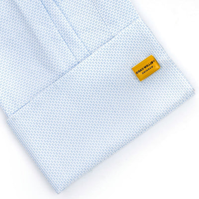 Red and Yellow Card Soccer Football Cufflinks
