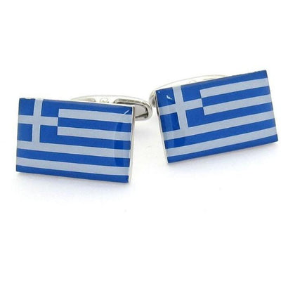 Flag of Greece - Greek Flag Cufflinks