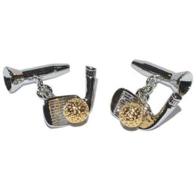 Golf Set Chain Cufflinks