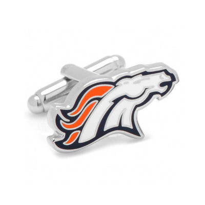 Denver Broncos Cufflinks, Novelty Cufflinks, CL6042, Mens Cufflinks, Cufflinks, Cuffed, Clinks, Clinks Australia