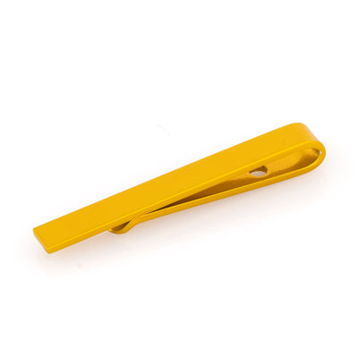 Yellow Metallic Small Tie Bar