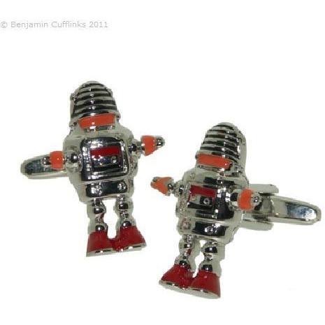 Retro Robot Cufflinks