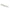 Small Shiny Silver Tie Bar 44m