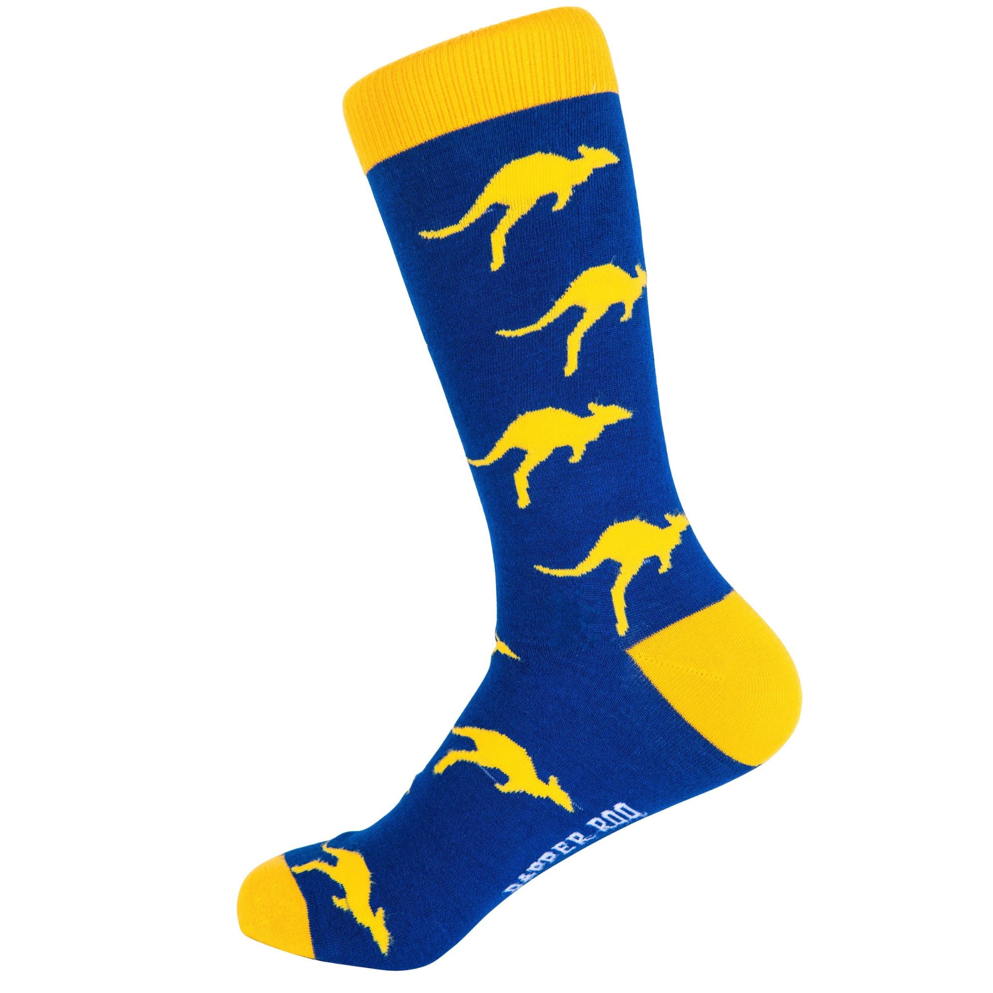 Jumpy Kangaroo Bamboo Socks by Dapper Roo Socks Dapper Roo 