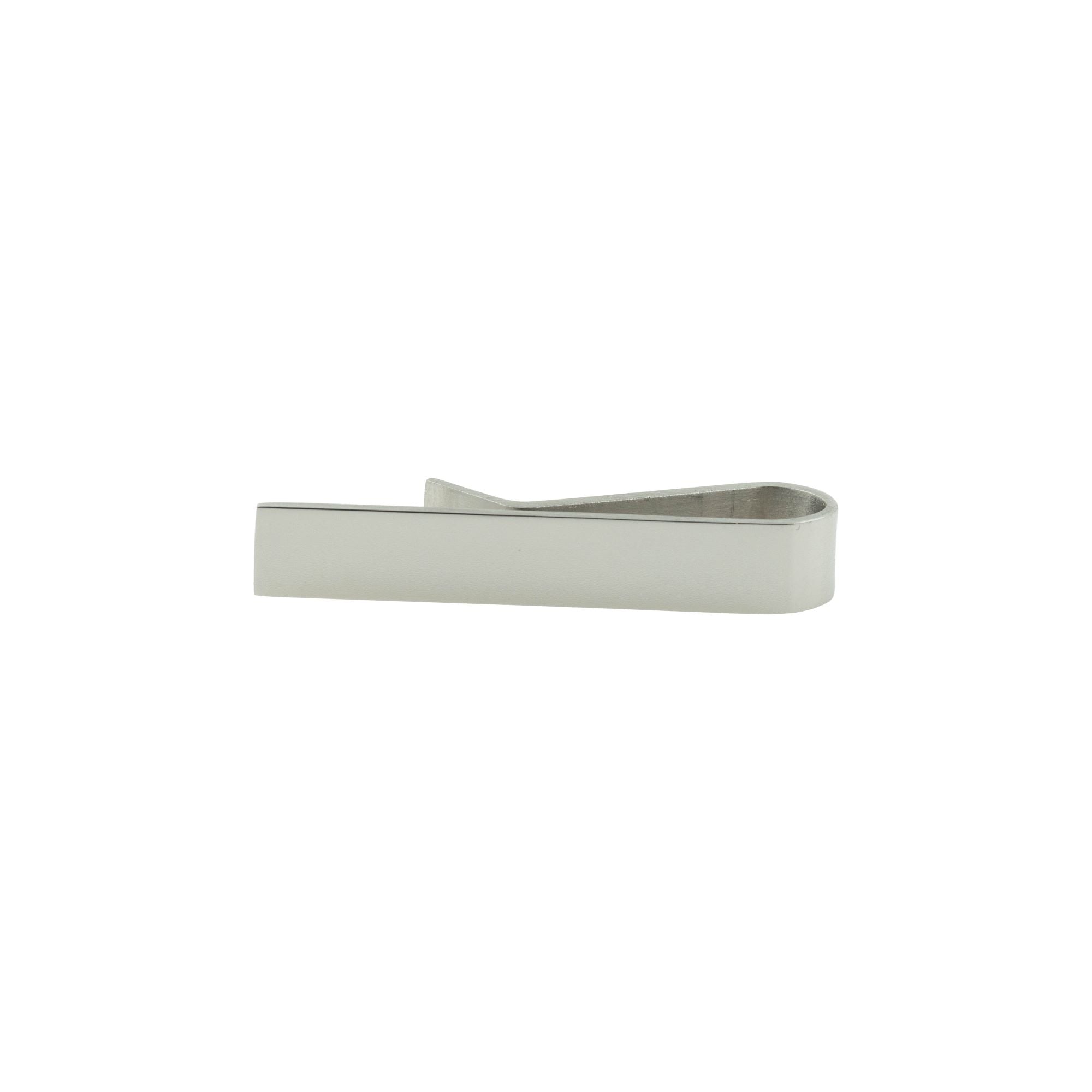 Small Shiny Silver Tie Bar 39mm