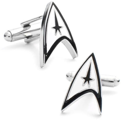 Star Trek Delta Shield Enamel Cufflinks