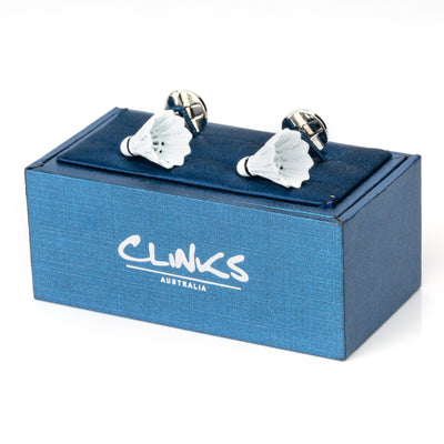 Badminton Shuttlecock Cufflinks