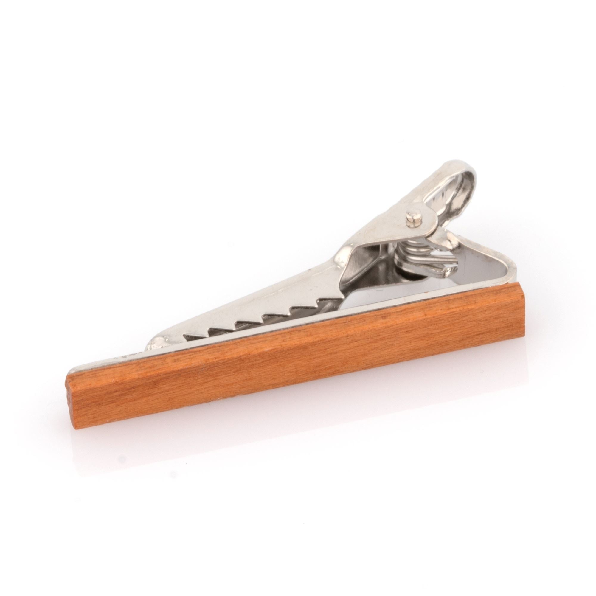 Light Wood Small Tie Clip Tie Clips Clinks Australia 