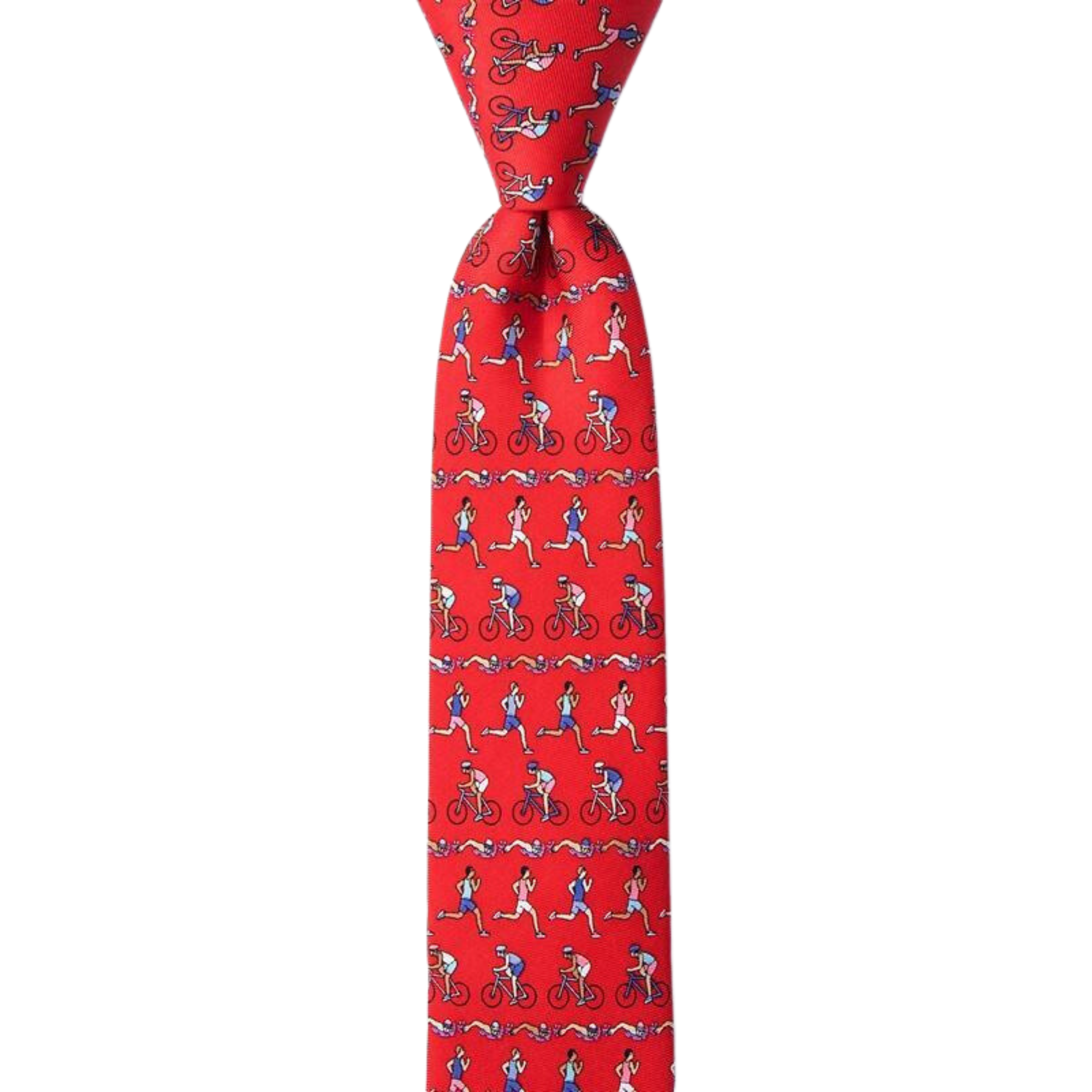 "Tri, Tri Again" Skinny Tie