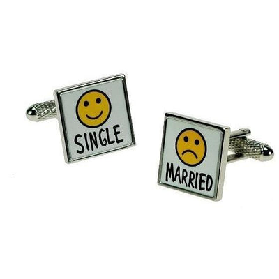 Two States of Being Wedding Cufflinks