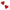 Red Heart Shaped Cufflinks