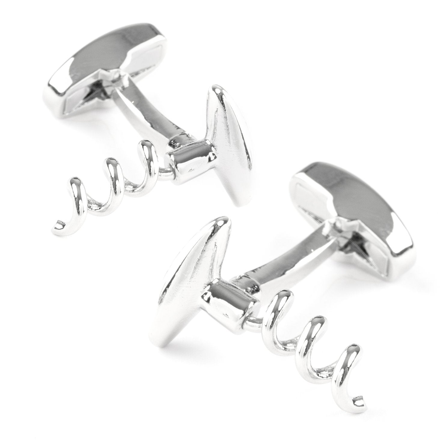 Corkscrew Wine Cufflinks Novelty Cufflinks Clinks Australia 