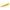Yellow Metallic Small Tie Bar